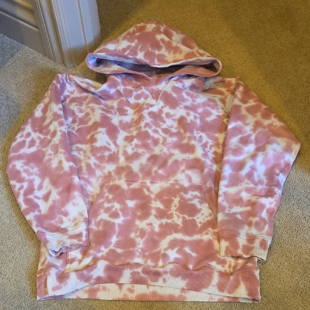 Lululemon Pink Tie-Dye Hoodie